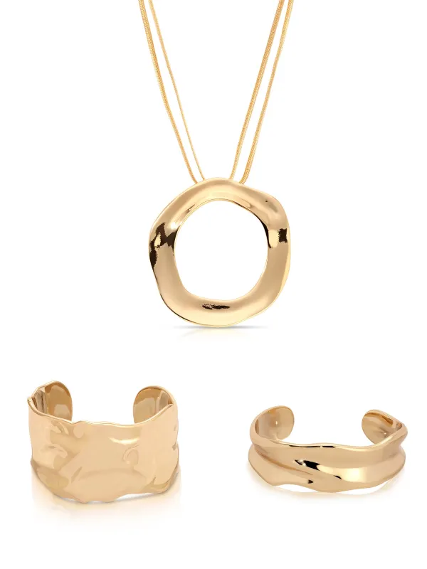 Sculptural Stack Set sold by ettika