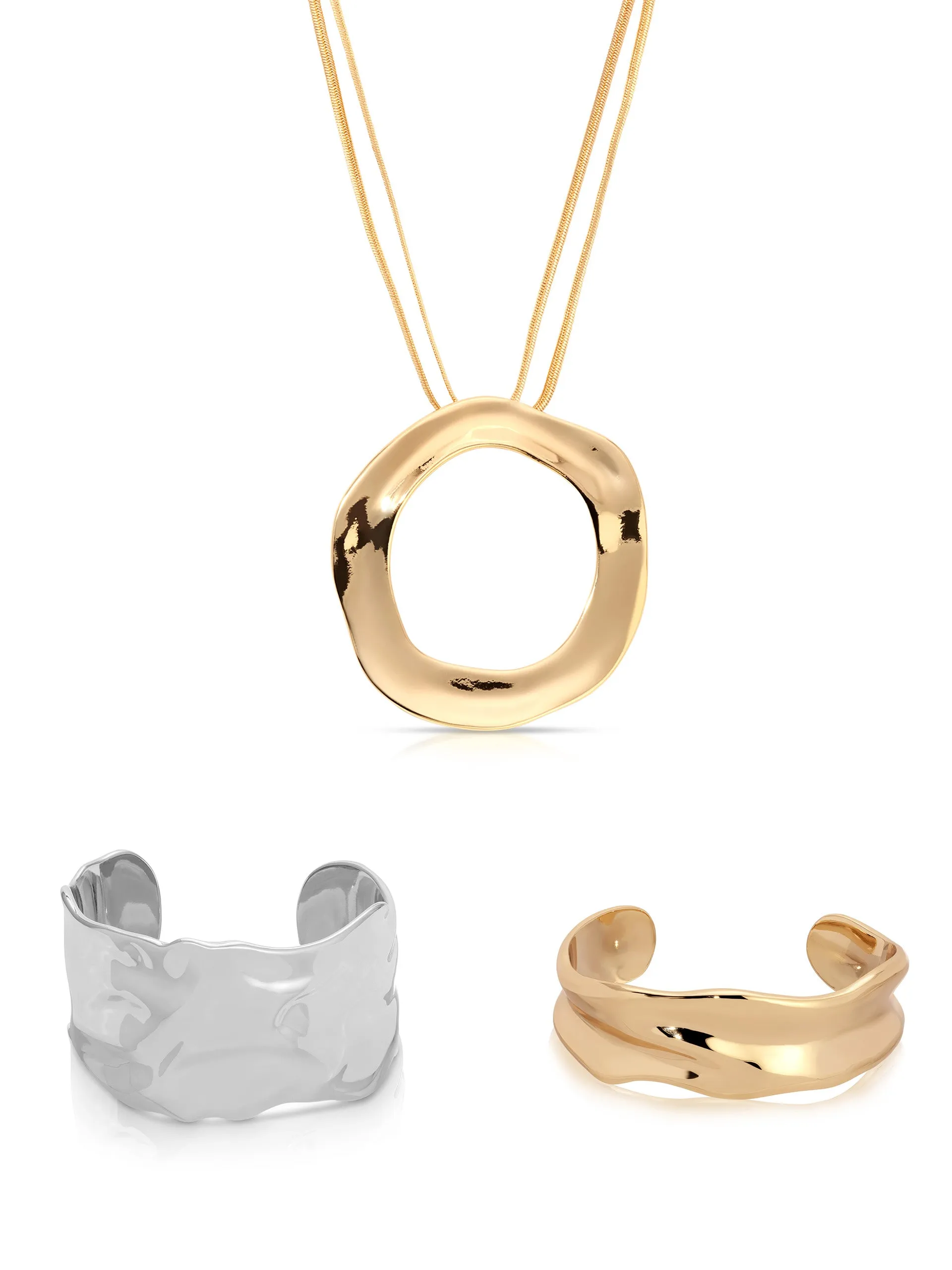 Sculptural Stack Set sold by ettika product image thumbnail 5