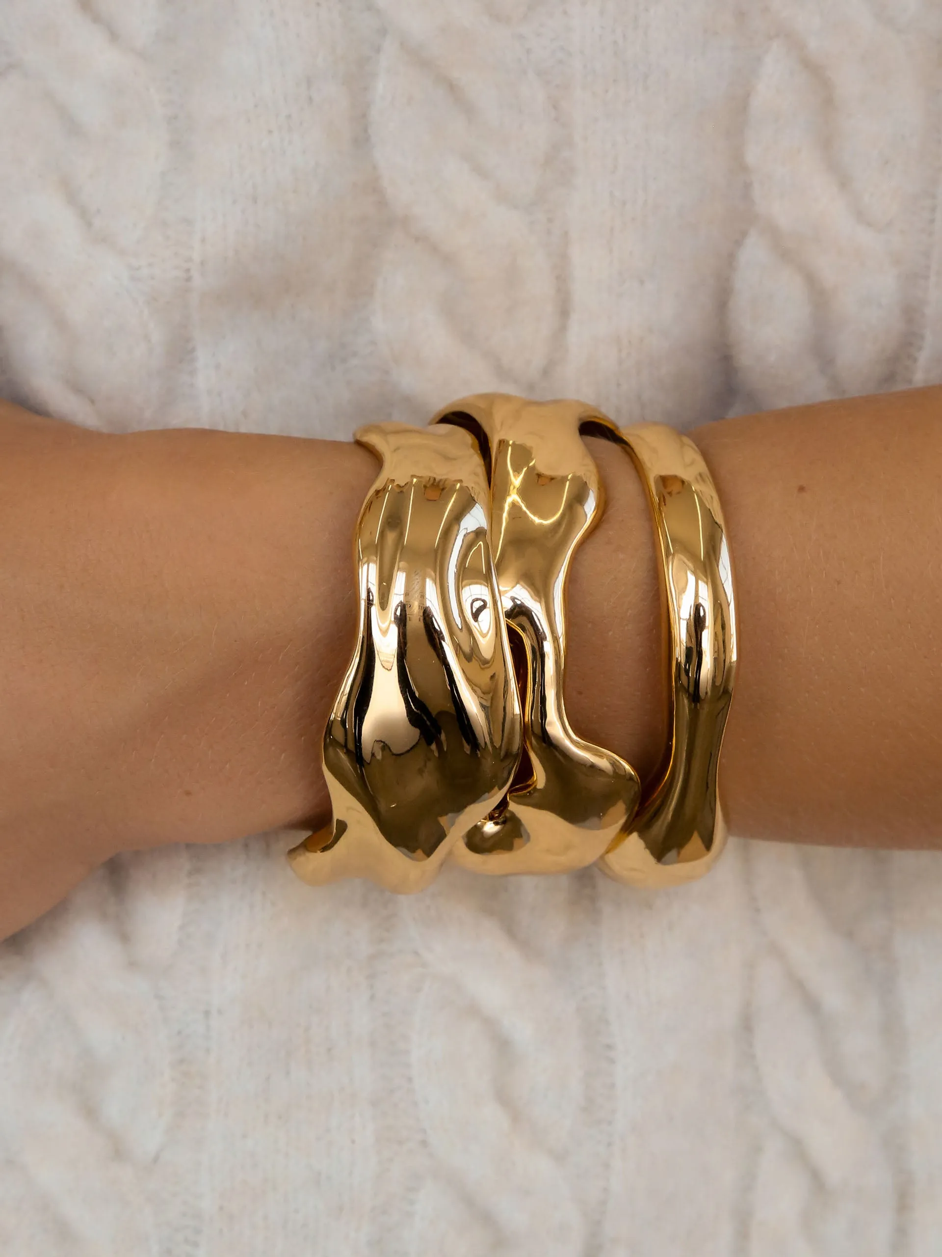 Golden Arm Party Set sold by ettika product image thumbnail 3
