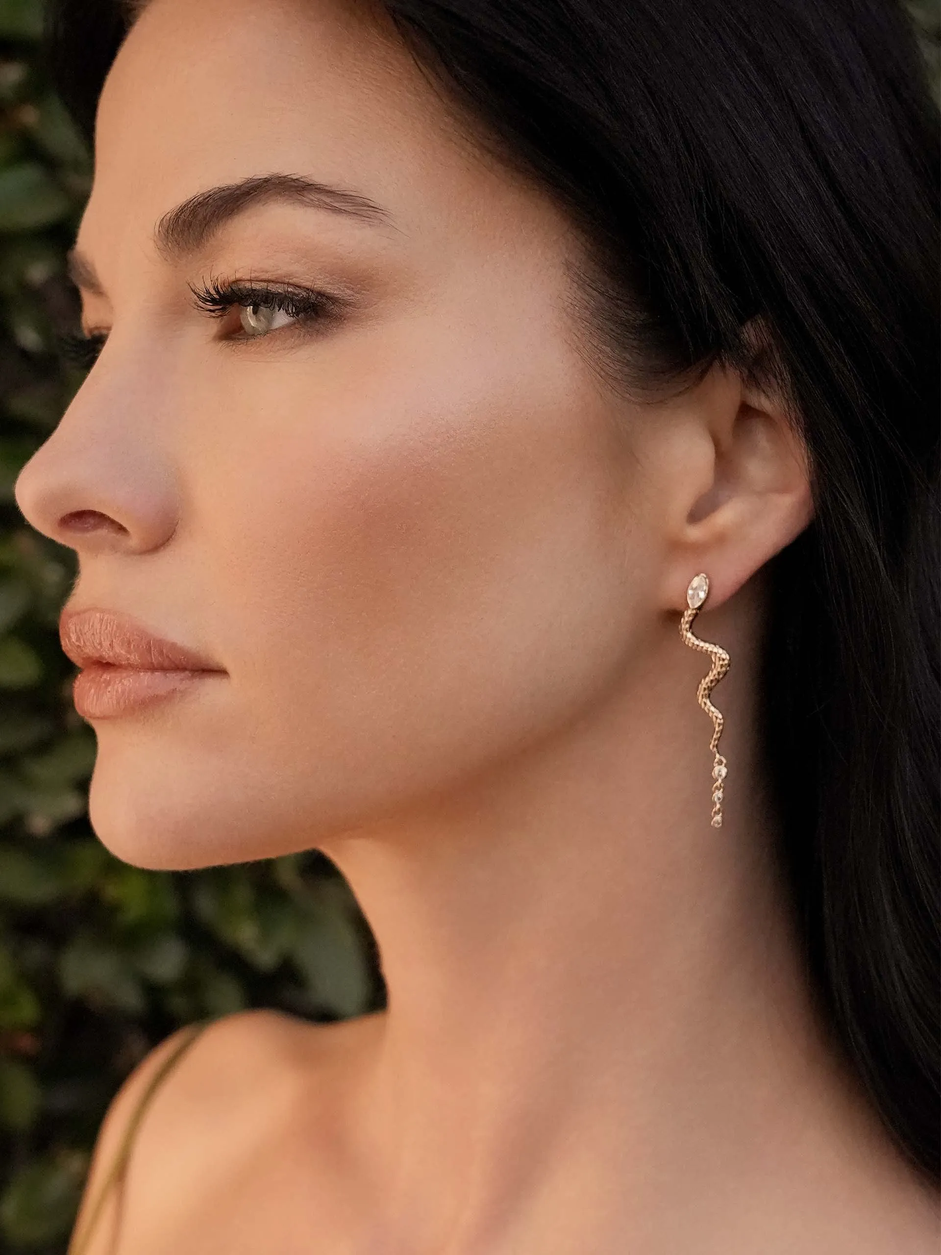 Serpentina Snake Earrings sold by ettika product image thumbnail 4