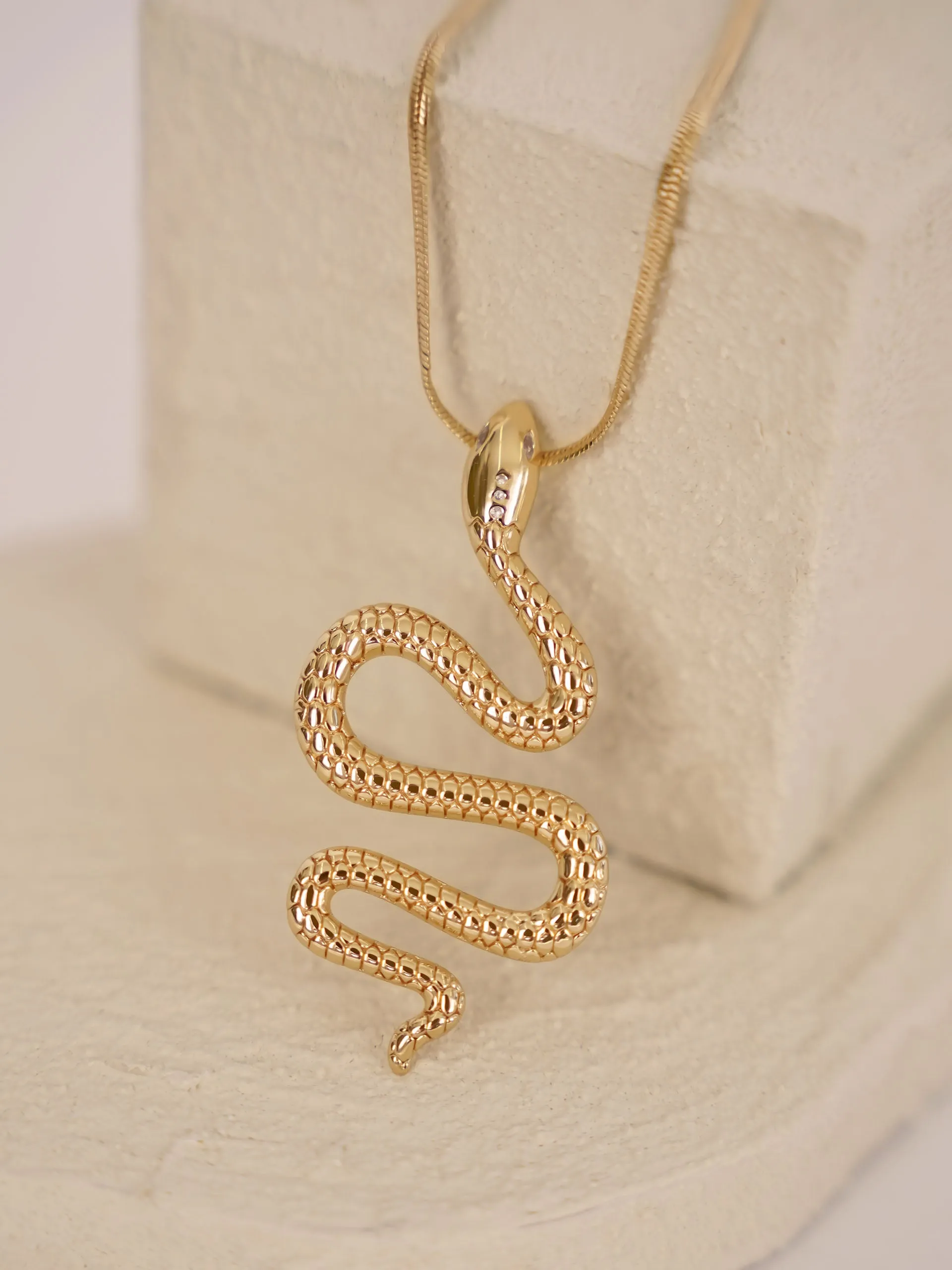 Serpentina Snake Choker Necklace sold by ettika product image thumbnail 3