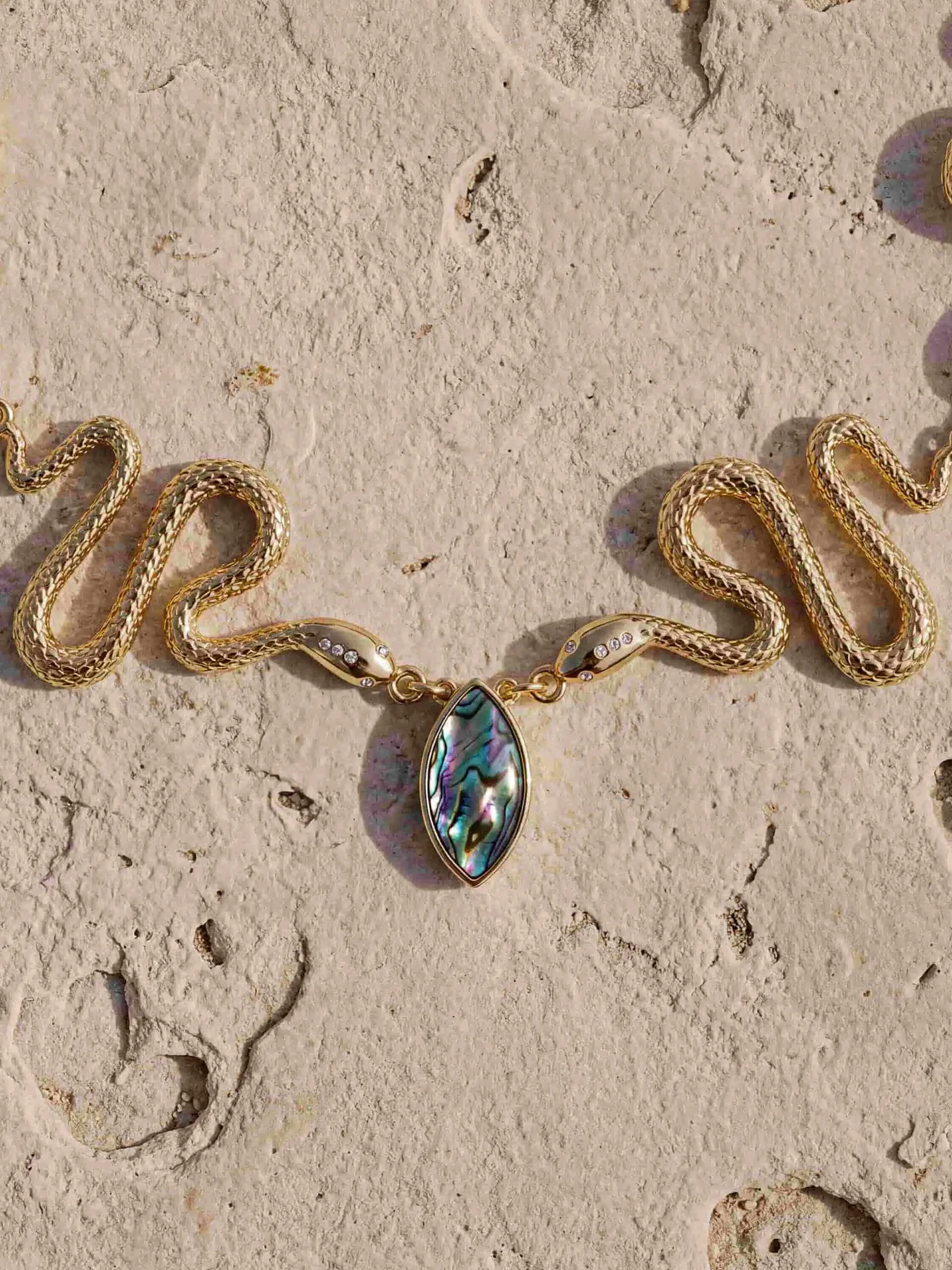 Abalone Serpentina Snake Choker sold by ettika product image thumbnail 5