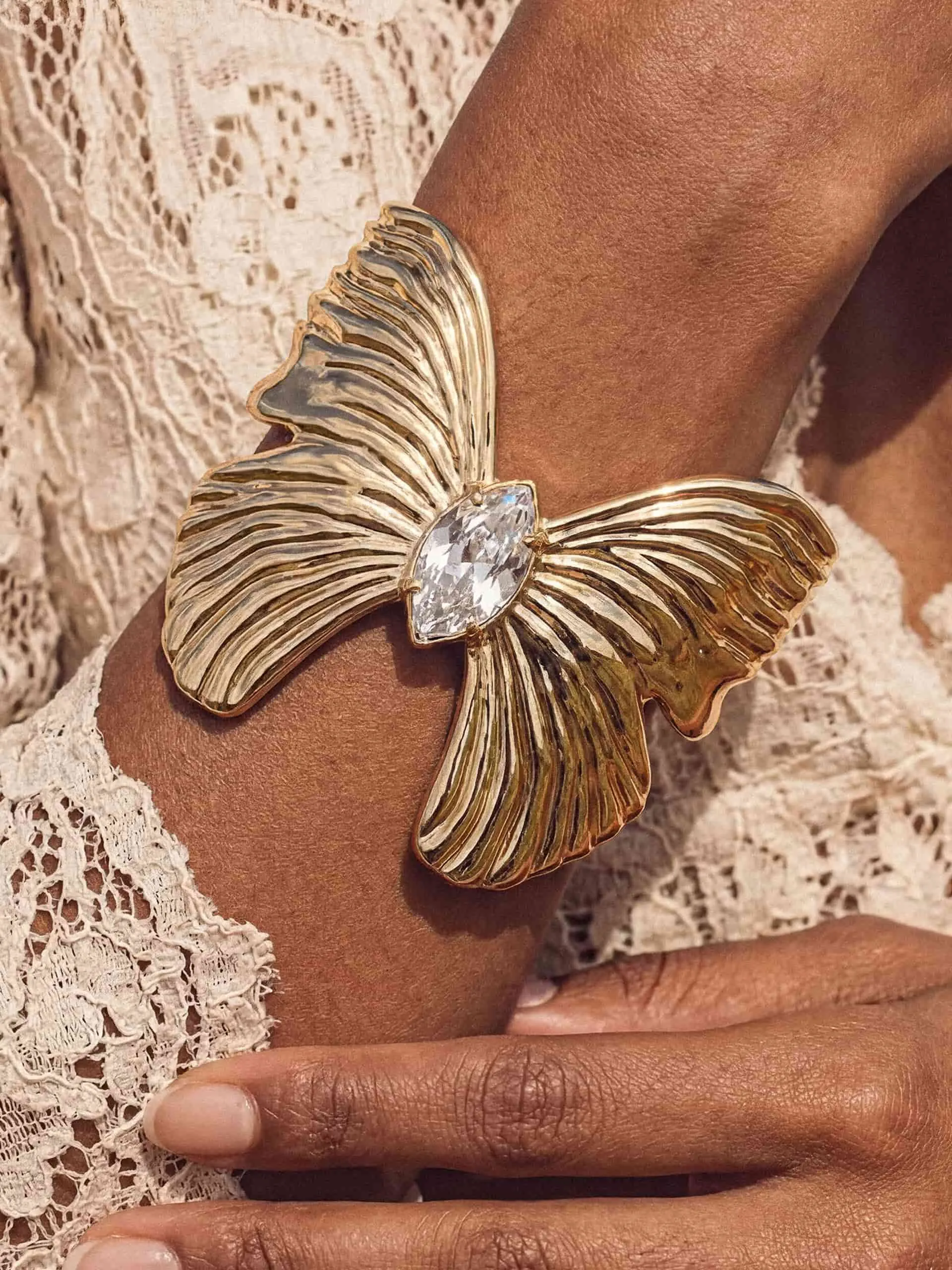 Butterfly Cuff sold by ettika product image thumbnail 2