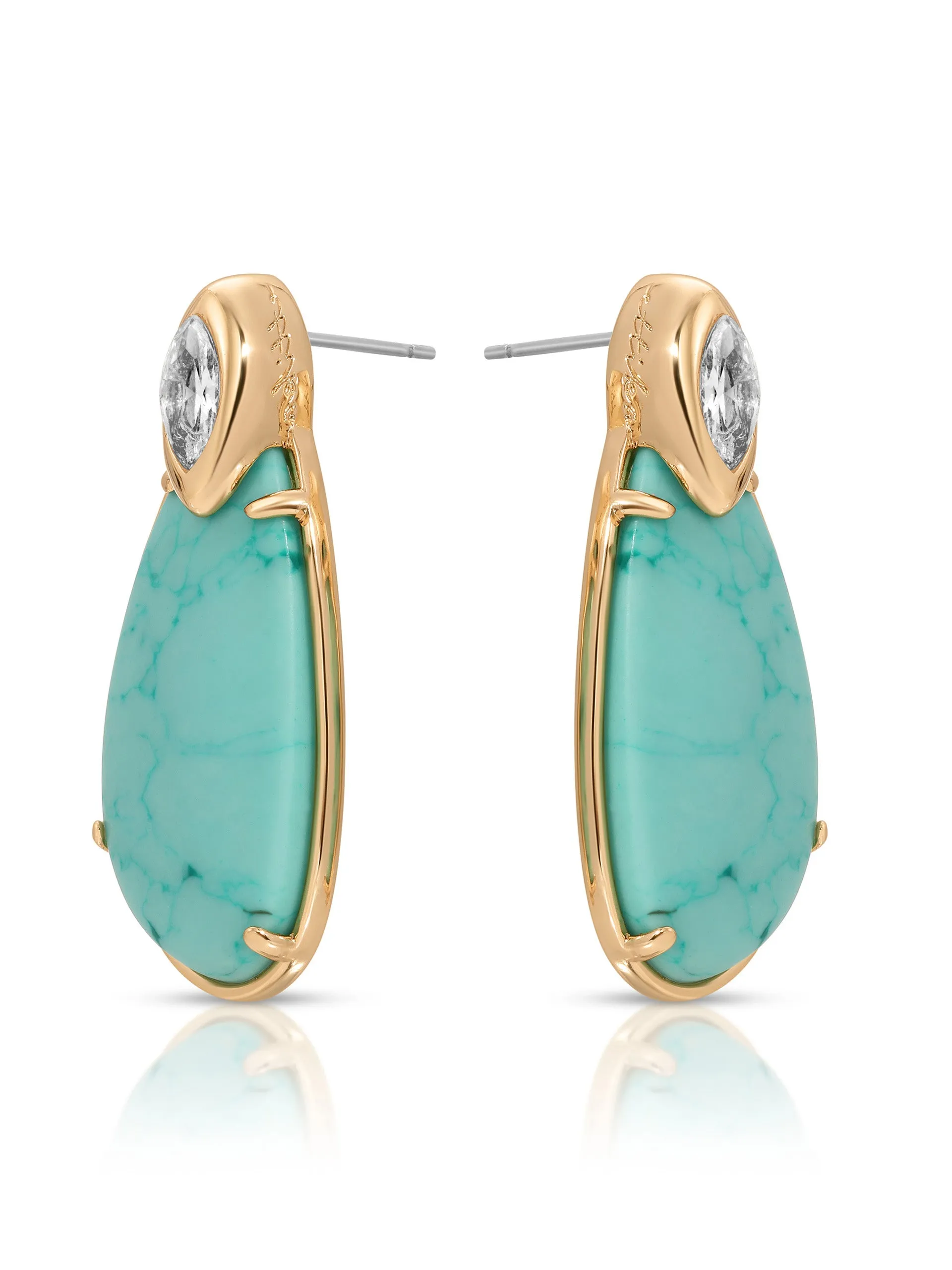 Majestic Stone Earrings sold by ettika product image thumbnail 3