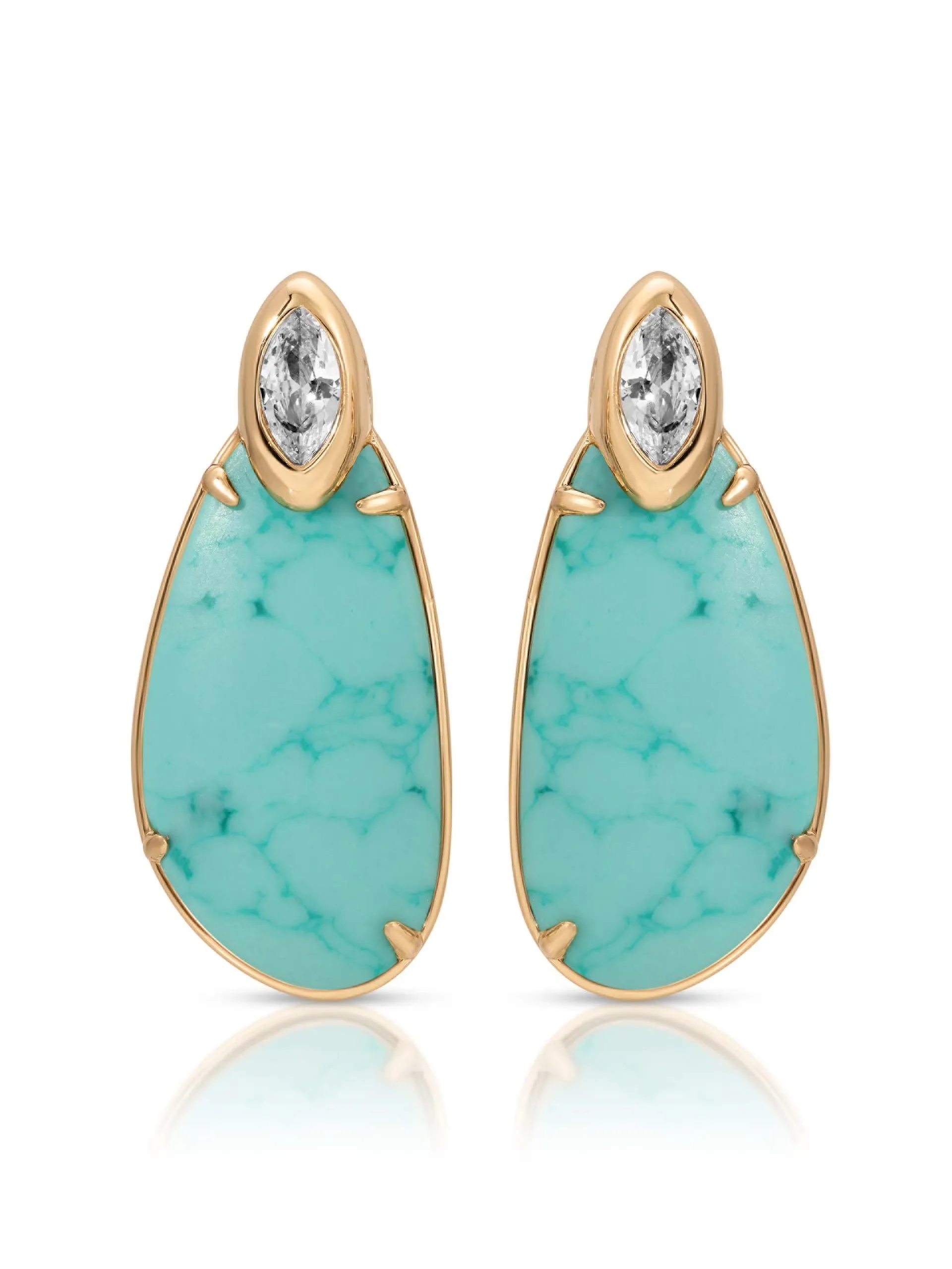 Majestic Stone Earrings sold by ettika product image thumbnail 5