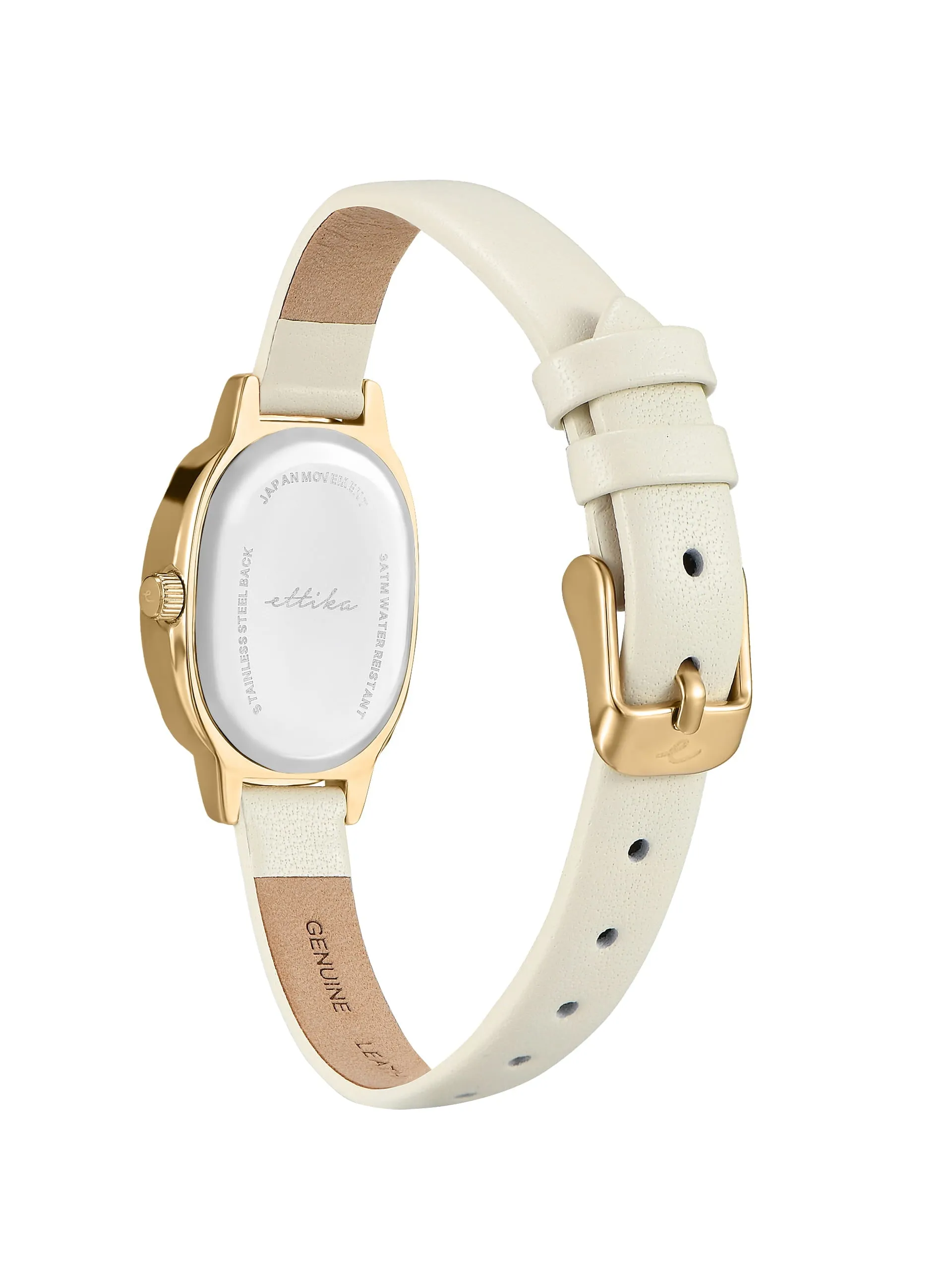 Timeless Texture Bone Leather Watch sold by ettika product image thumbnail 5