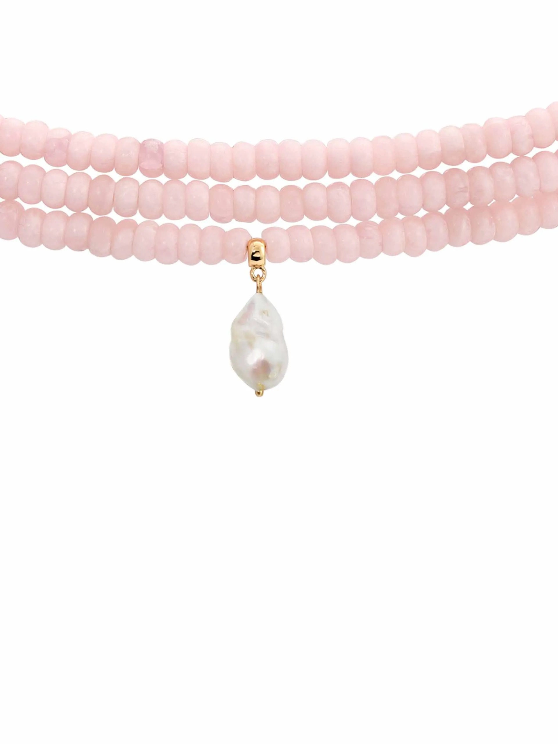 Marina Layers Rose Necklace sold by ettika product image thumbnail 3