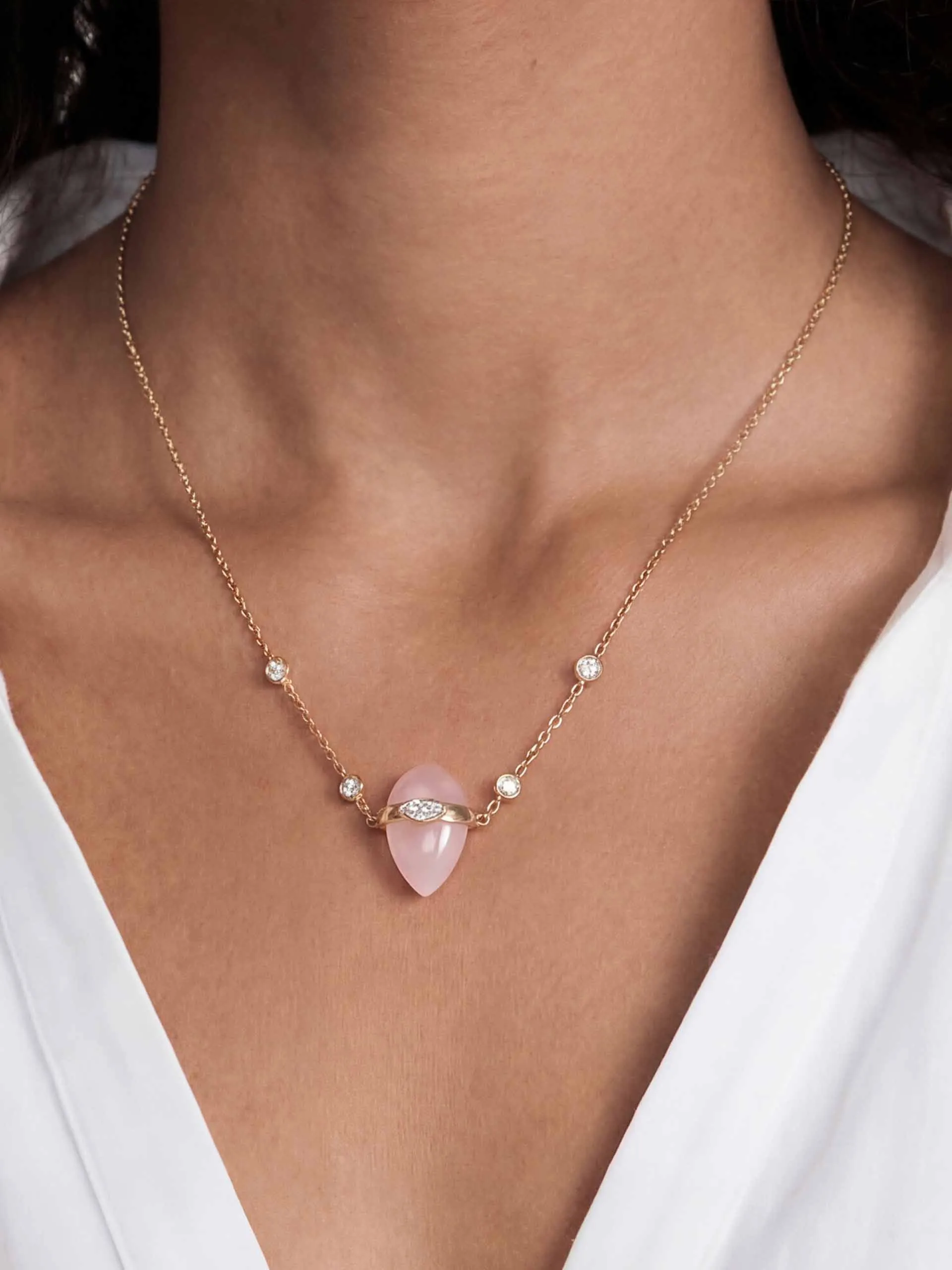 Rose Solstice Necklace sold by ettika product image thumbnail 2