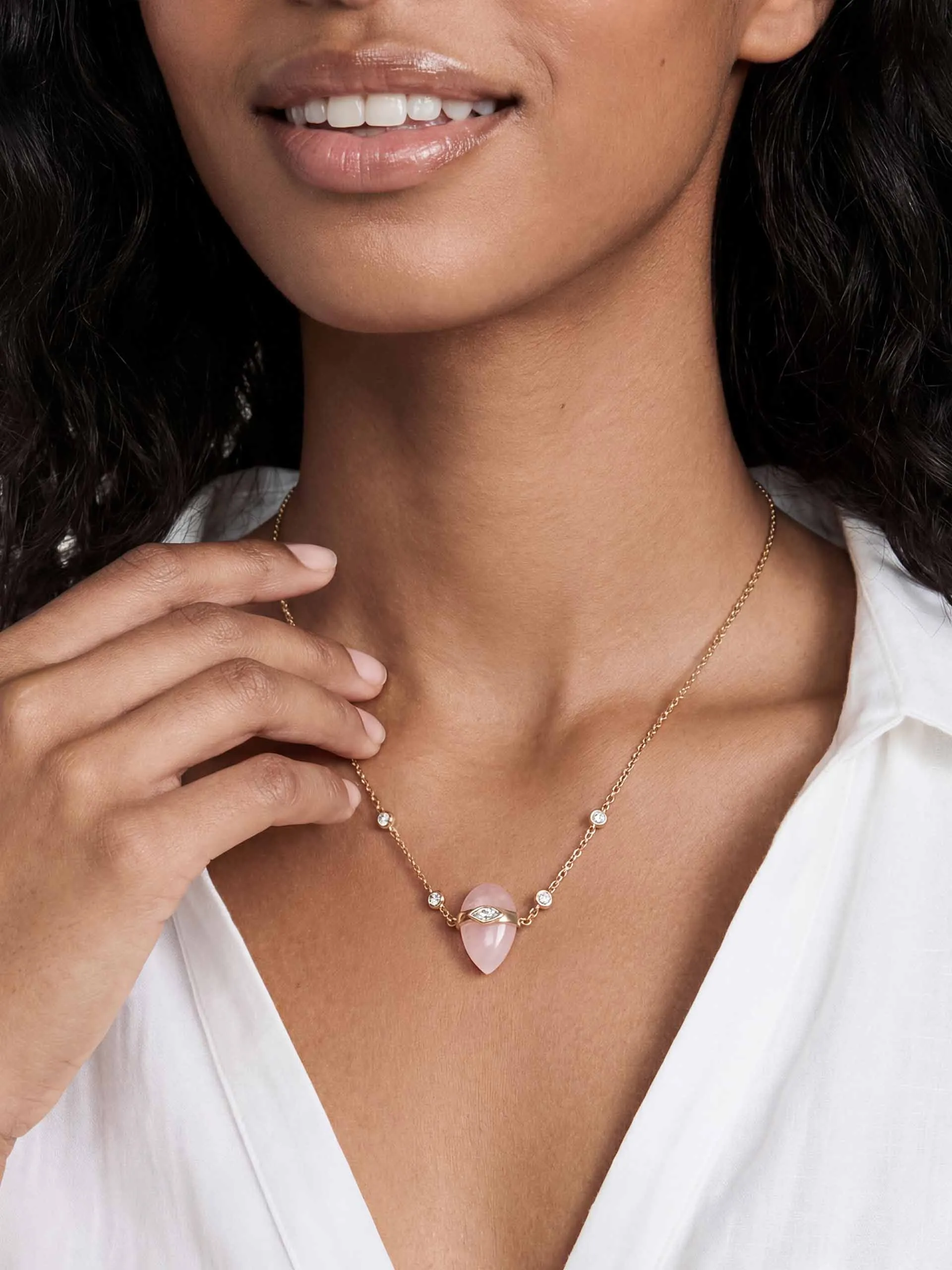 Rose Solstice Necklace sold by ettika product image thumbnail 4