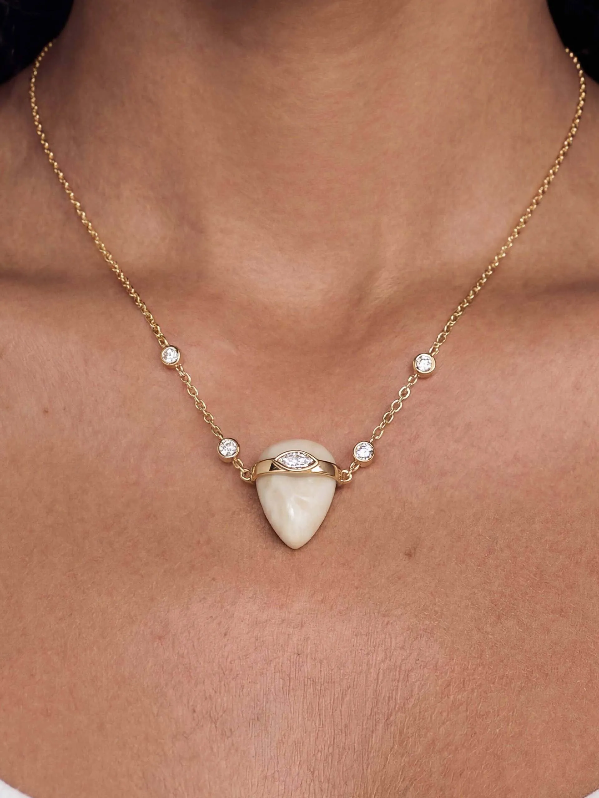 Bone Solstice Necklace sold by ettika product image thumbnail 2