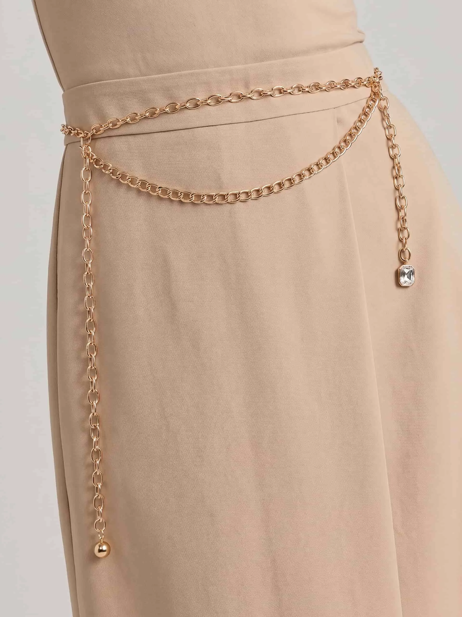 Mixed Chains Belt sold by ettika product image thumbnail 3