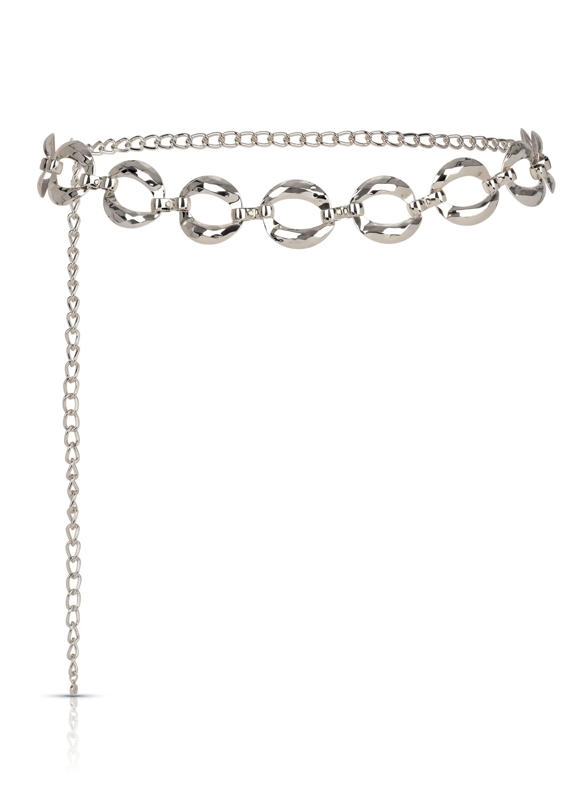 Hammered Rings Belt sold by ettika product image thumbnail 5