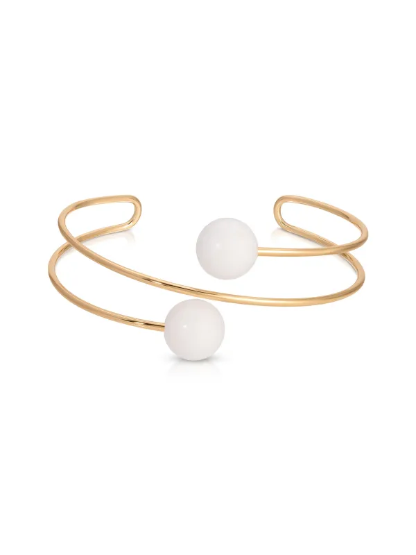 Summer Escape Bone Cuff made by ettika