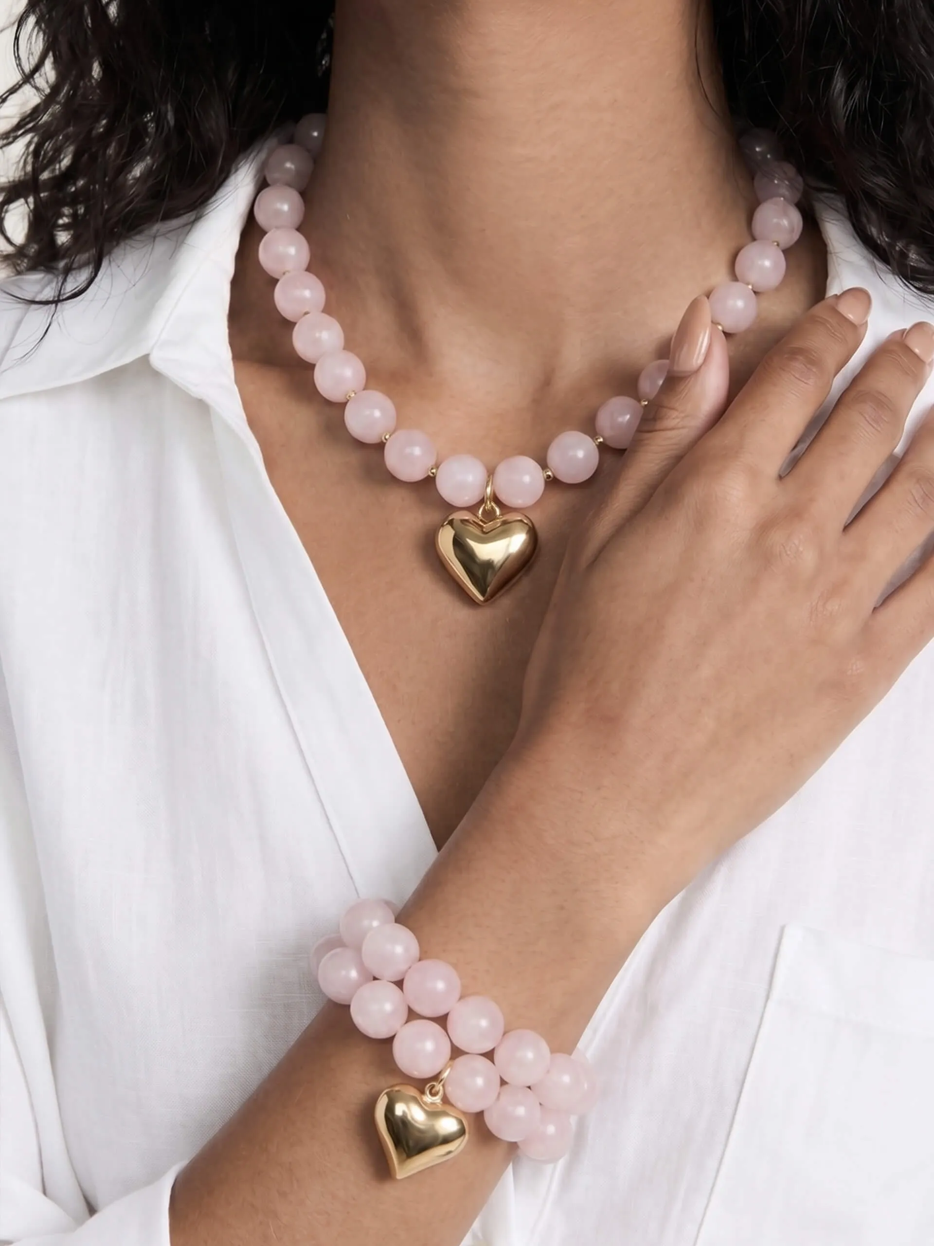 Luck and Love Set in Rose sold by ettika product image thumbnail 4