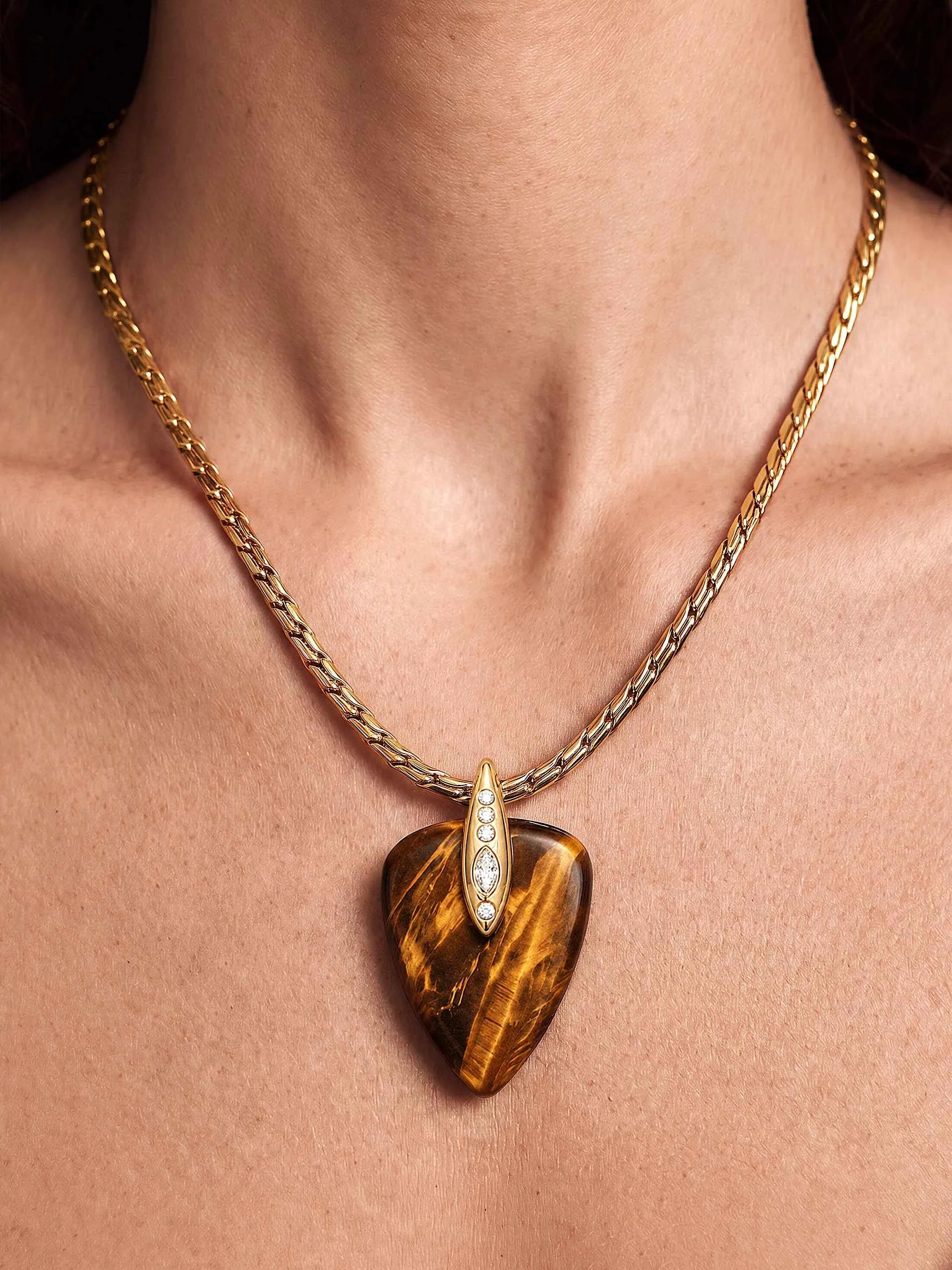 Solstice Set in Tiger's Eye sold by ettika product image thumbnail 3