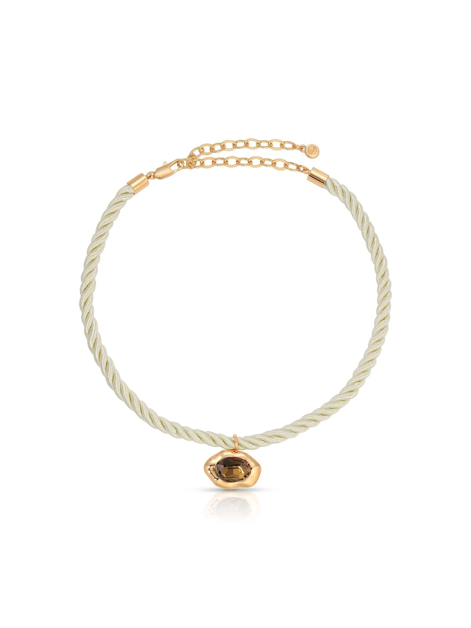Molten Pendant Rope Necklace sold by ettika product image thumbnail 2