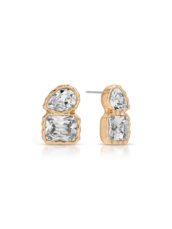 Luxe Pear Earrings made by ettika