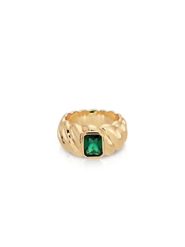Twisted Ring made by ettika
