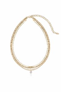 Candle and Layered Necklace Bundle sold by ettika