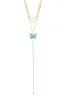 Turquoise Butterfly Lariat sold by ettika