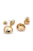 Polished Double Pebble Drop Earrings sold by ettika