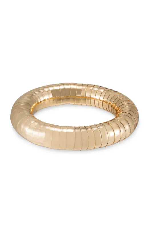 Liquid Gold Stretch Bracelet sold by ettika