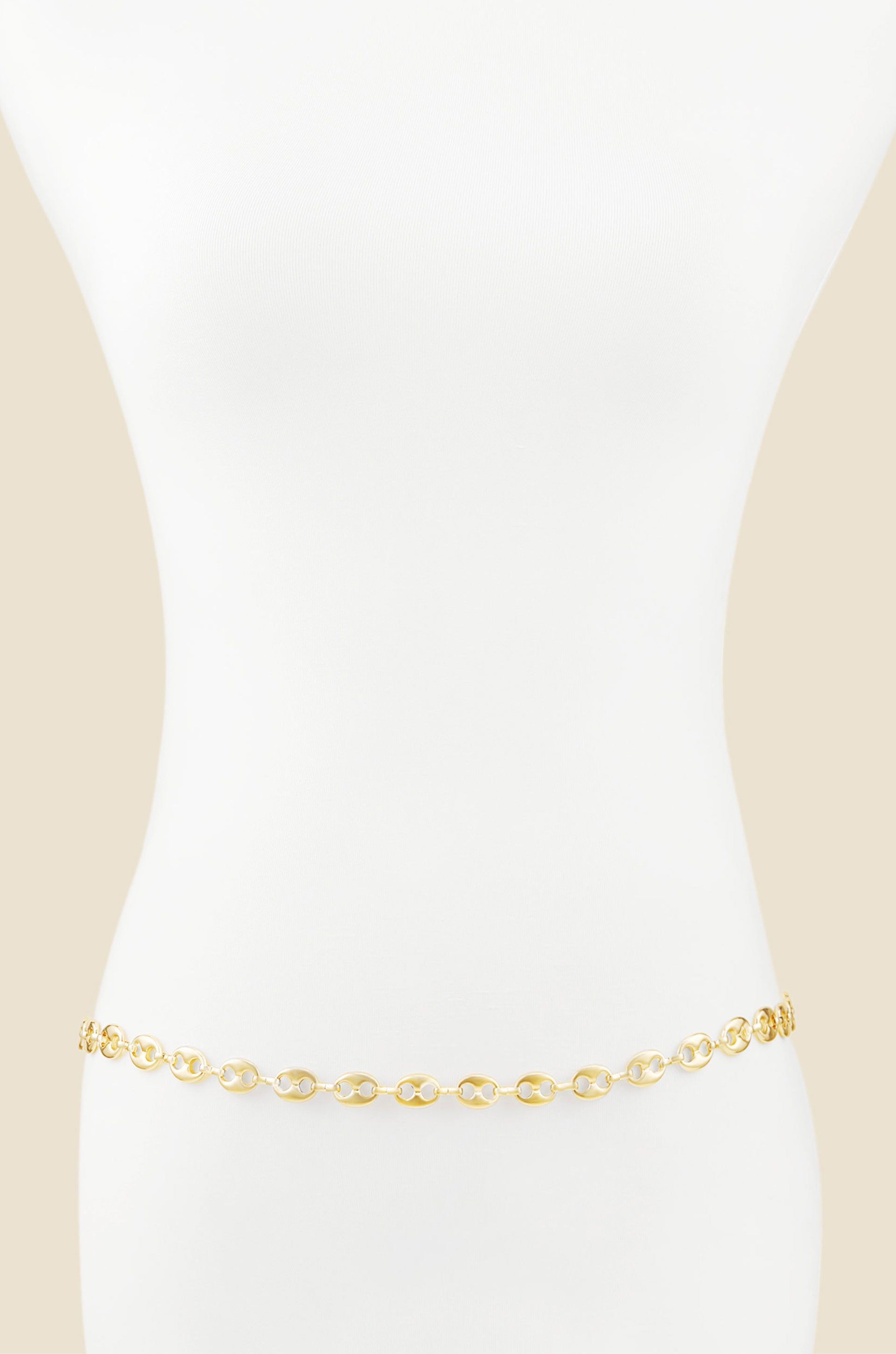 Modern Golden Girl Belt sold by ettika