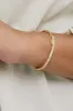 Half Classic Half Sparkle Bracelet Cuff sold by ettika