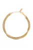 Slinky Snake Double Chain Anklet sold by ettika