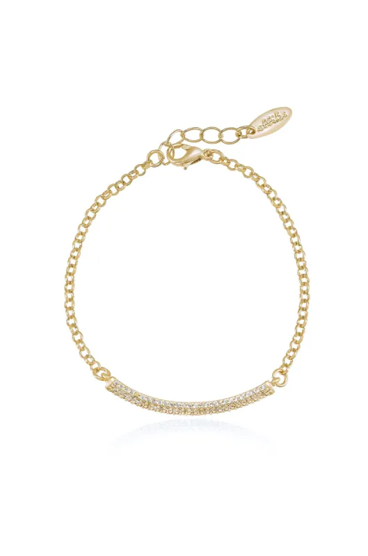 Subtle Statements 18k Gold Plated Bracelet sold by ettika