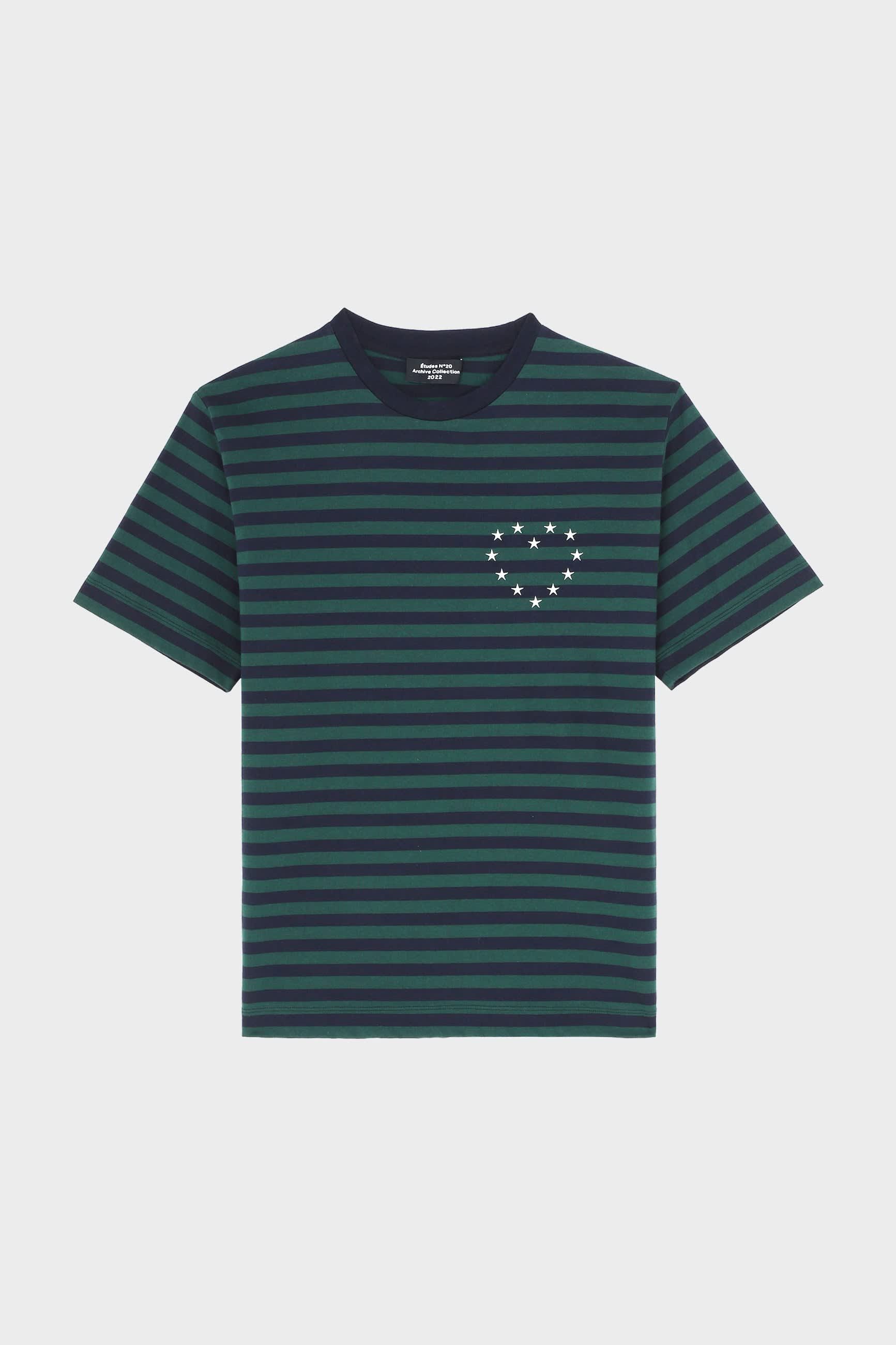 WONDER COEUROPA NAVY GREEN STRIPED sold by Etudes Studio