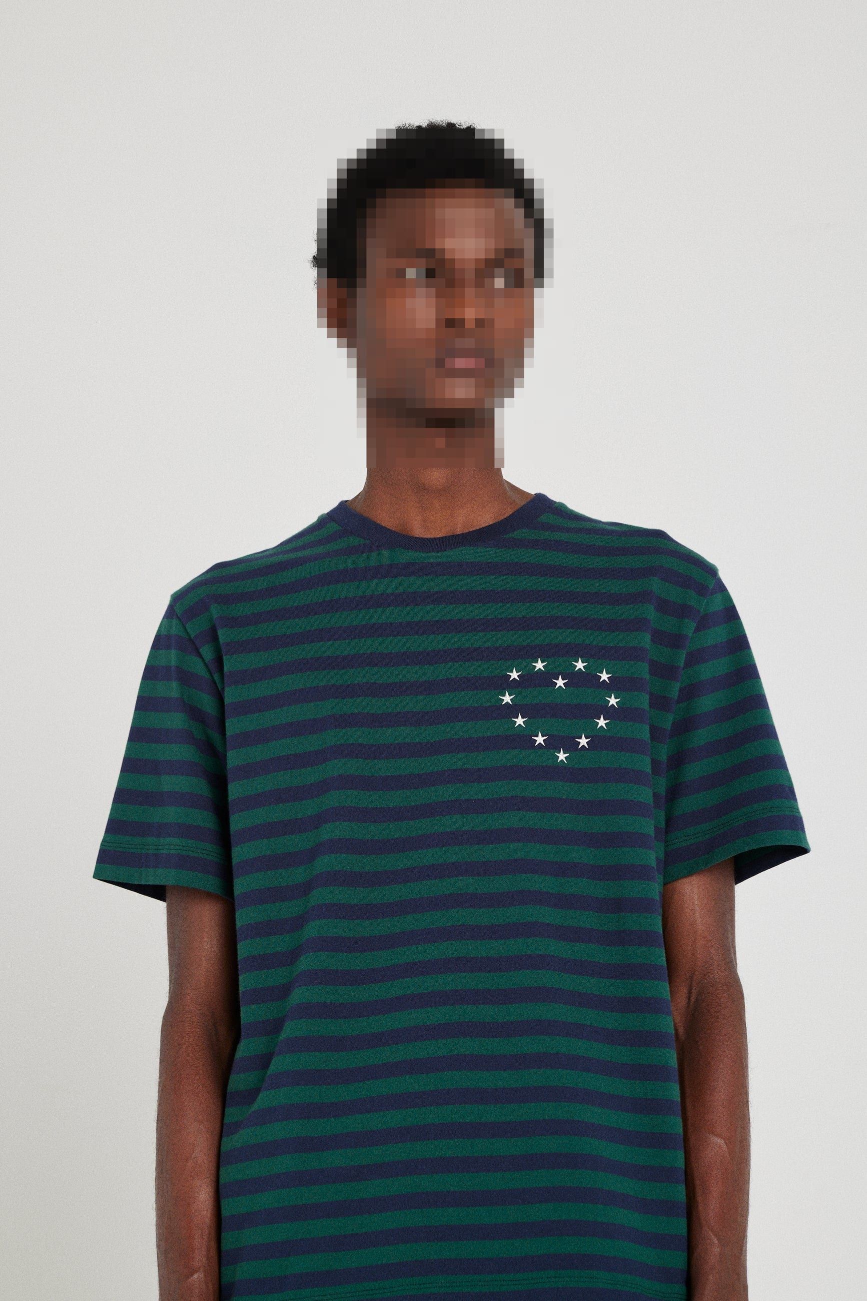 WONDER COEUROPA NAVY GREEN STRIPED sold by Etudes Studio product image thumbnail 4