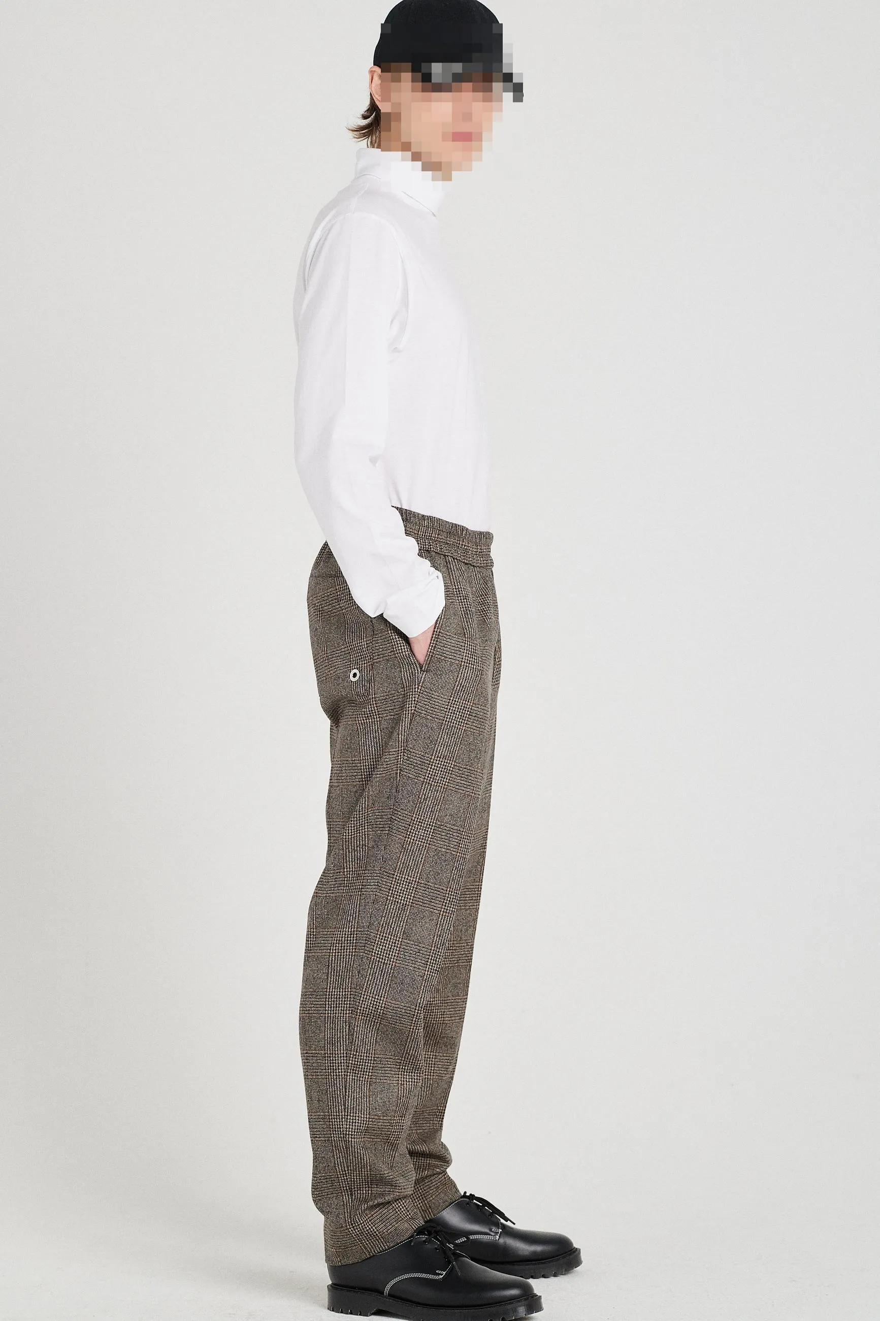 ROMANCE CHECK BLACK BROWN sold by Etudes Studio product image thumbnail 4