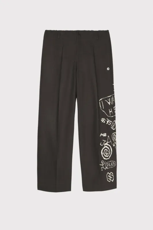 THEATRE GRAFFITI FLANNELBROWN sold by Etudes Studio