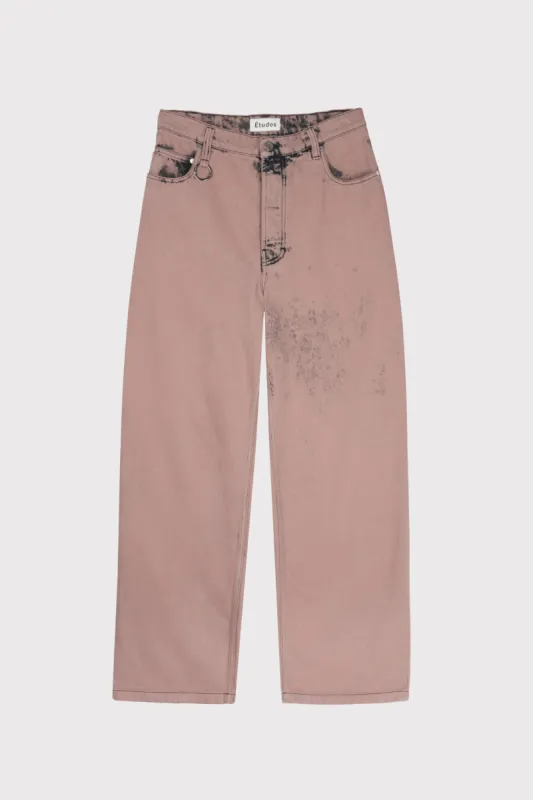DISTRICT DENIM OVERDYED PINK made by Etudes Studio