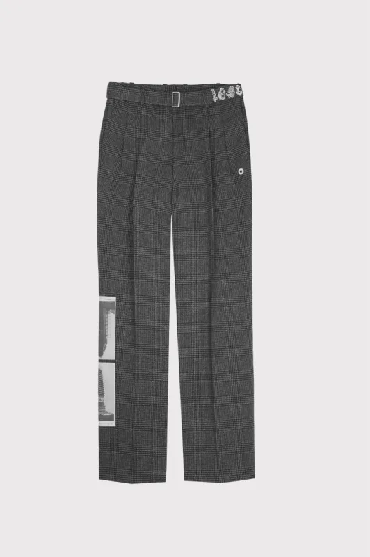 COOPER BATIA SUTER CHECK GREY sold by Etudes Studio