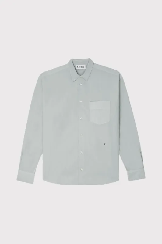 ADDRESS POPLIN DYED PIGEON sold by Etudes Studio