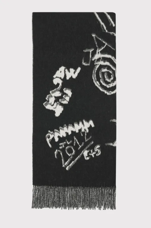 MAGNOLIA ALLOVER GRAFFITI BK sold by Etudes Studio
