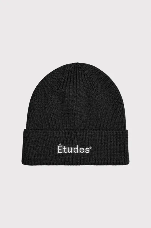 BEANIE ETUDES BLACK sold by Etudes Studio
