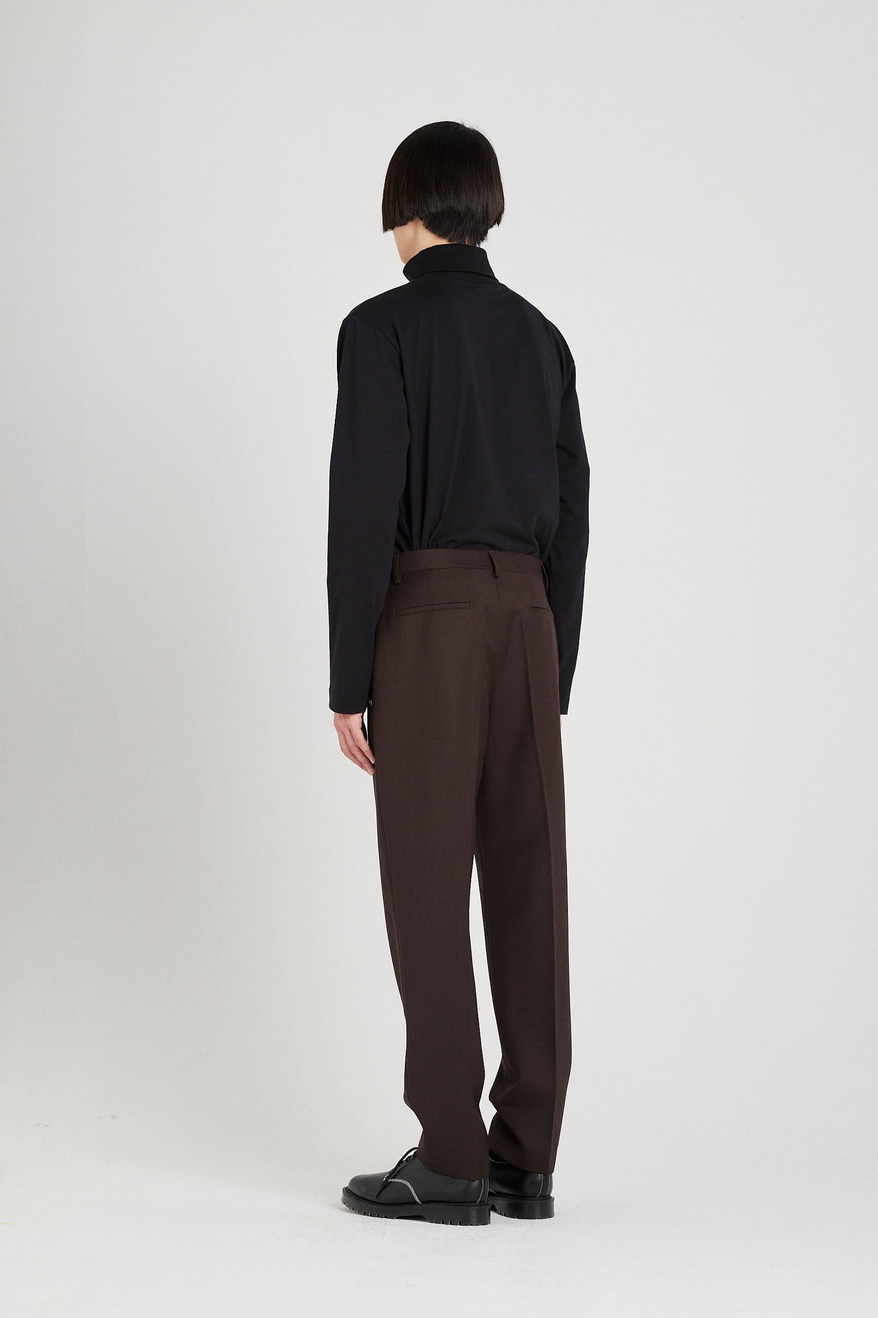 DOWNTOWN GABARDINE DK BROWN sold by Etudes Studio product image thumbnail 3