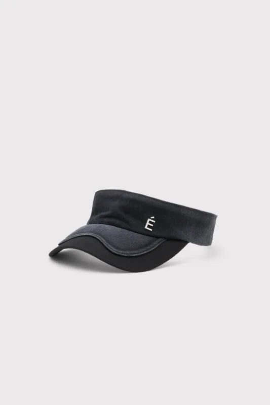 VISOR DENIM BLACK WASHED sold by Etudes Studio