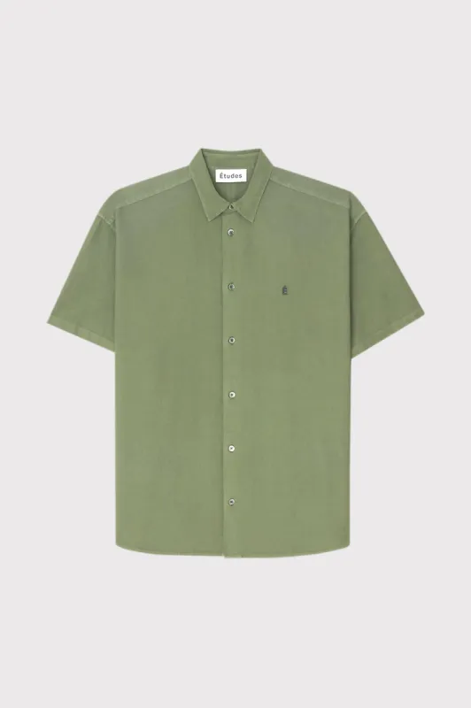 LYRIQUE SS ACCENT OXFORD OLIVE made by Etudes Studio