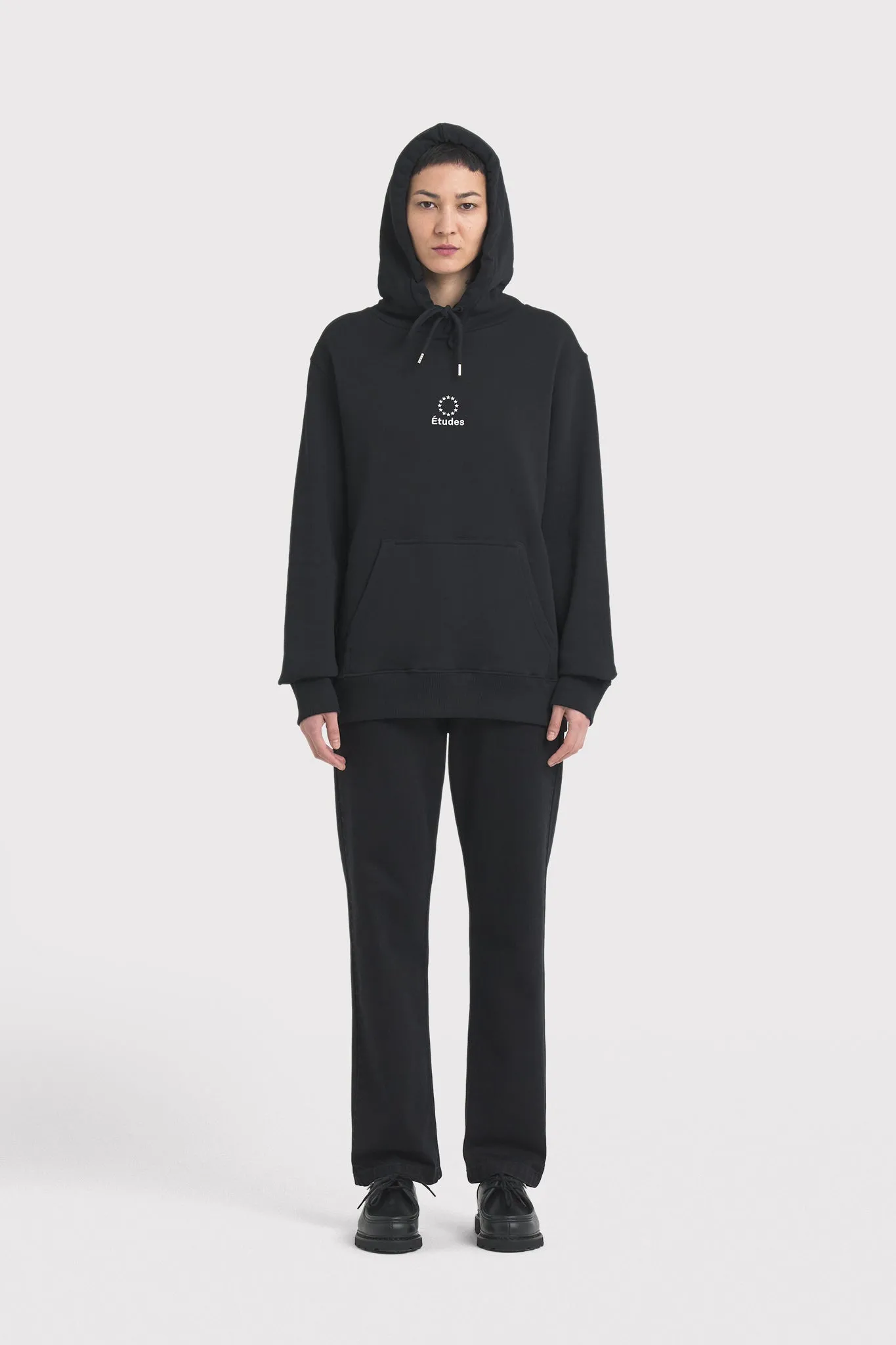 HOODIE LOGO BLACK sold by Etudes Studio product image thumbnail 3