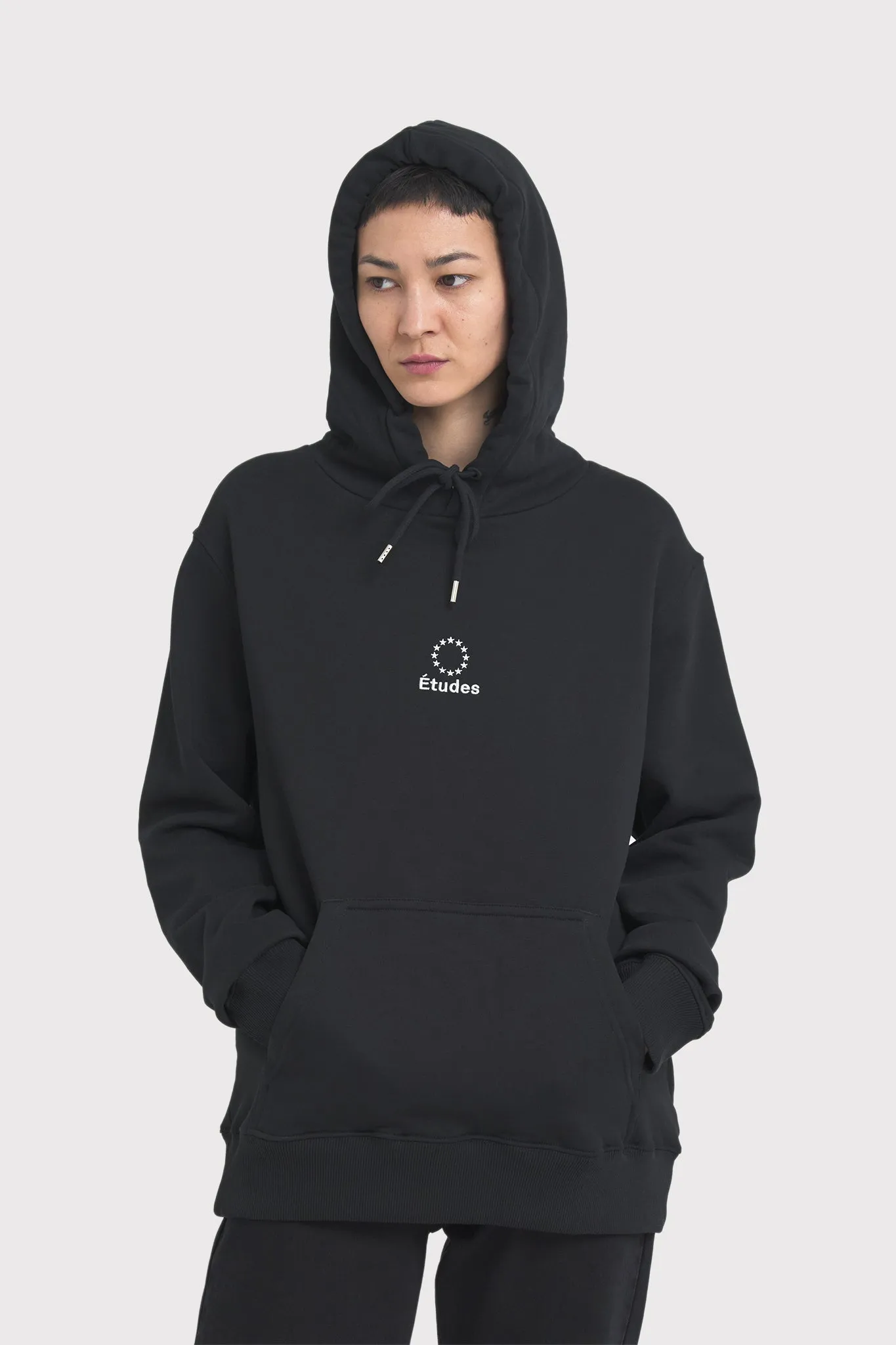 HOODIE LOGO BLACK sold by Etudes Studio product image thumbnail 2