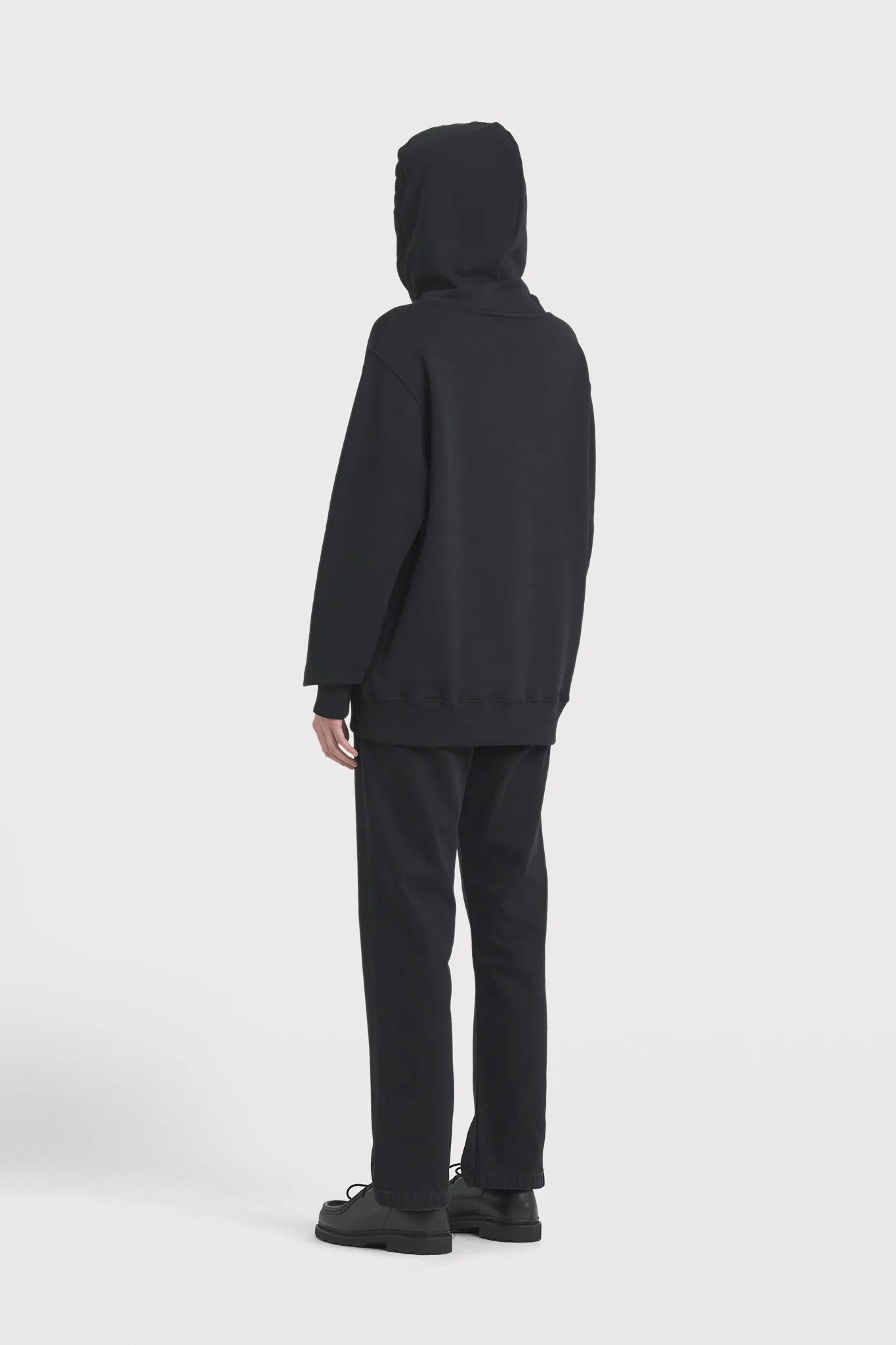 HOODIE LOGO BLACK sold by Etudes Studio product image thumbnail 4
