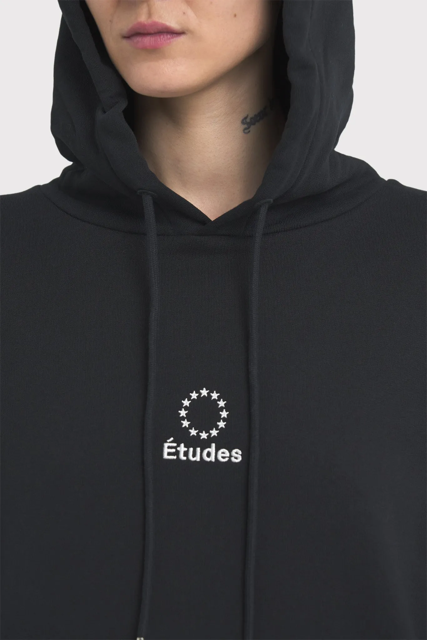 HOODIE LOGO BLACK sold by Etudes Studio product image thumbnail 5