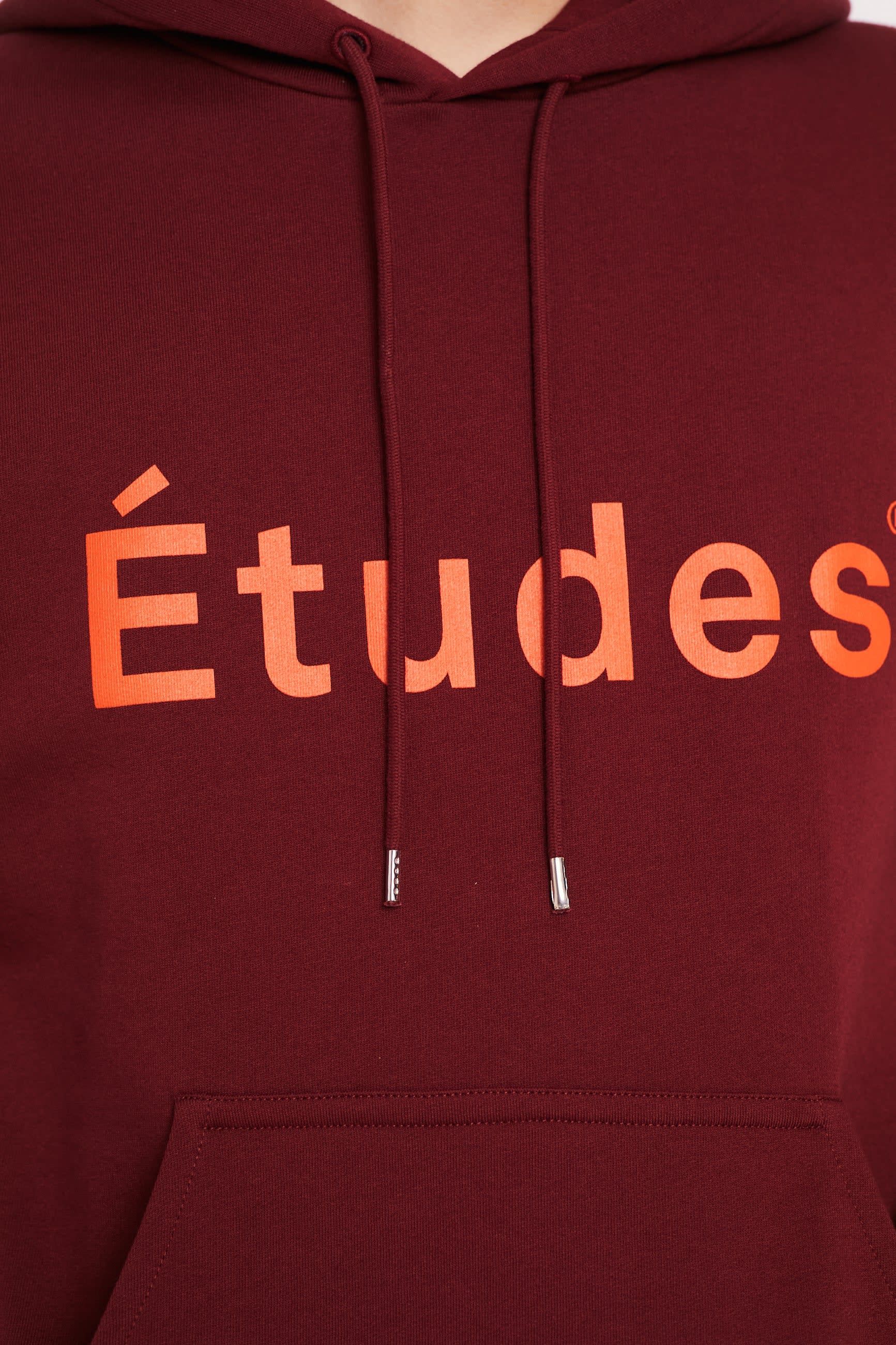HOODIE ÉTUDES BURGUNDY sold by Etudes Studio product image thumbnail 5