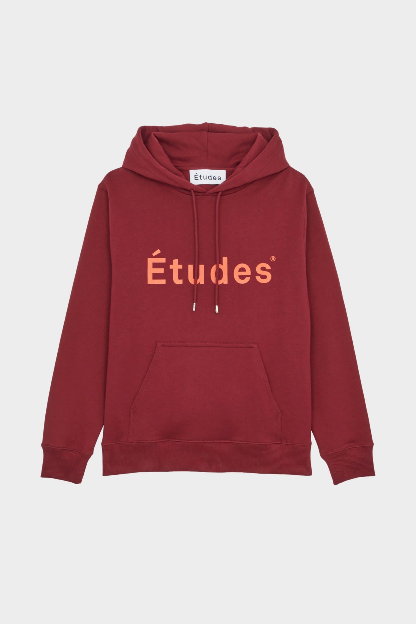 HOODIE ÉTUDES BURGUNDY sold by Etudes Studio