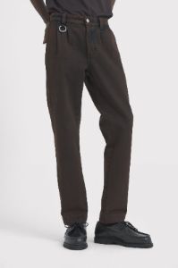 CINEMA DENIM OVERDYED DK BROWN sold by Etudes Studio