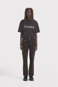 CINEMA DENIM OVERDYED DK BROWN sold by Etudes Studio